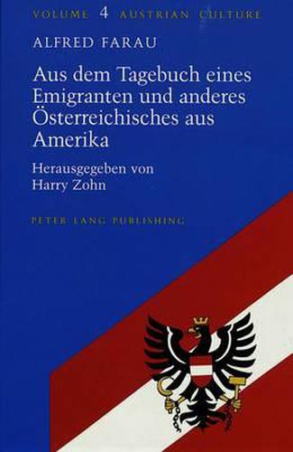 Cover image for Aus dem Tagebuch Eines Emigranten und Anderes Oesterreichisches aus Amerika: Herausgegeben von Harry Zohn