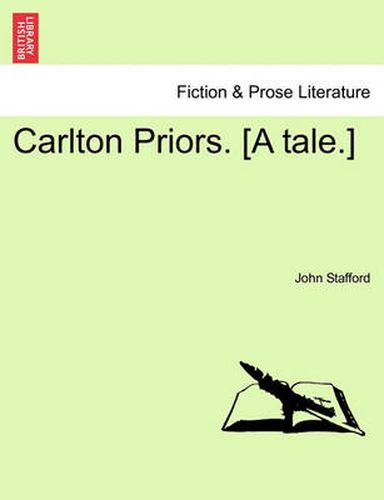Cover image for Carlton Priors. [A Tale.]