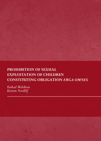 Cover image for Prohibition of Sexual Exploitation of Children Constituting Obligation Erga Omnes