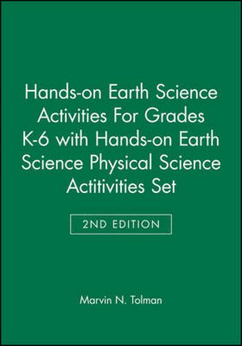 Cover image for Hands-on Earth Science Activities for Grades K-6