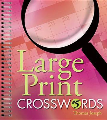 Cover image for Large Print Crosswords #5