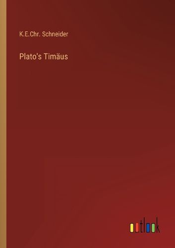 Cover image for Plato's Timaeus