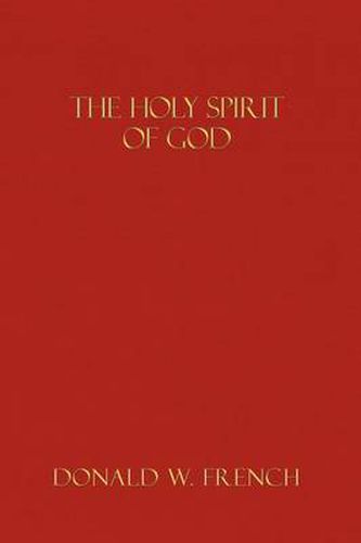 Cover image for The Holy Spirit of God