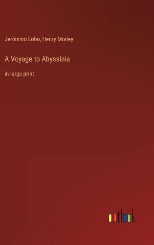 Cover image for A Voyage to Abyssinia
