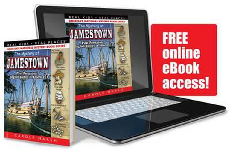 Cover image for The Mystery at Jamestown: First Permanent English Colony in America!