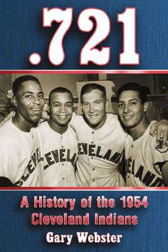 Cover image for 0.721: A History of the 1954 Cleveland Indians