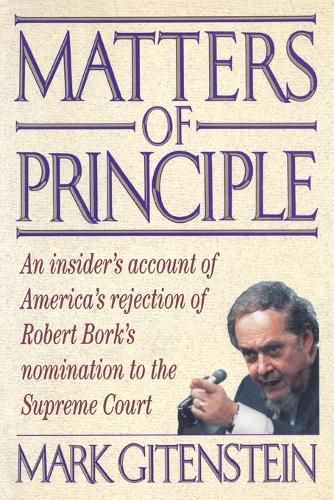 Cover image for Matters of Principle