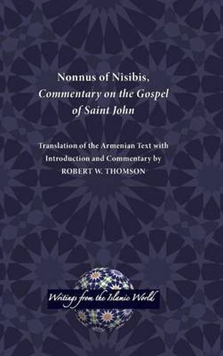 Cover image for Nonnus of Nisibis, Commentary on the Gospel of Saint John