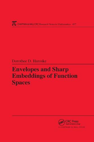 Cover image for Envelopes and Sharp Embeddings of Function Spaces