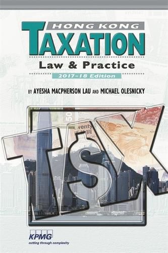 Cover image for Hong Kong Taxation: Law and Practice