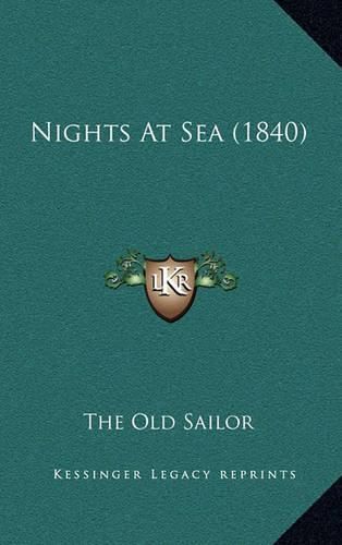 Cover image for Nights at Sea (1840)