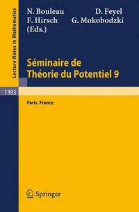 Cover image for Seminaire de Theorie du Potentiel Paris