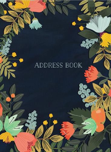 Cover image for Address Book Modern Floral Small