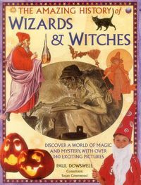 Cover image for Amazing History of Wizards & Witches