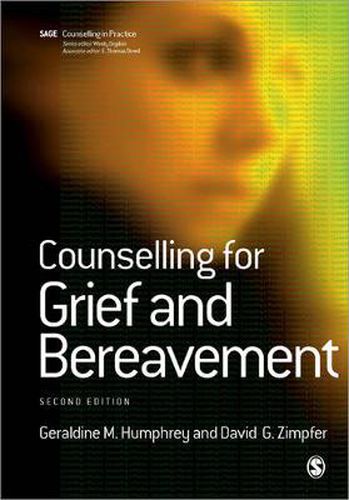 Cover image for Counselling for Grief and Bereavement