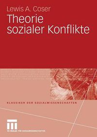 Cover image for Theorie Sozialer Konflikte