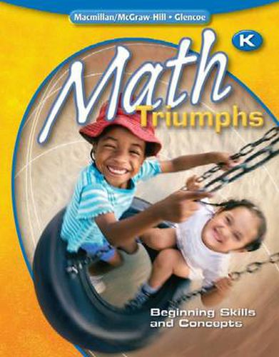 Cover image for Math Triumphs, Kindergarten: Beginning Skills and Concepts