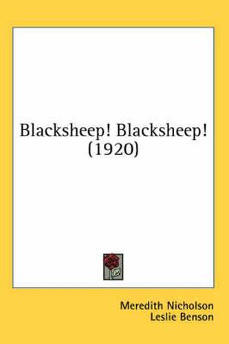 Blacksheep! Blacksheep! (1920)