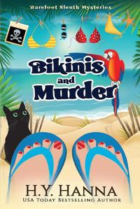 Cover image for Bikinis and Murder (Large Print): Barefoot Sleuth Mysteries - Book 4