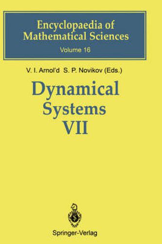 Dynamical Systems VII: Integrable Systems Nonholonomic Dynamical Systems