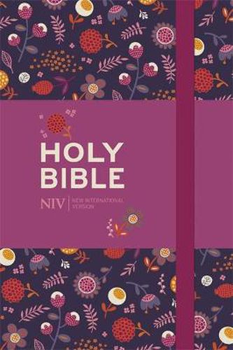 Cover image for NIV Pocket Floral Notebook Bible