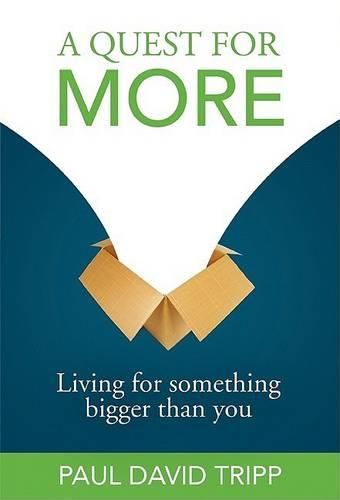 Cover image for A Quest for More: Living for Something Bigger Than You