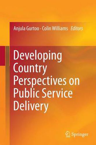 Cover image for Developing Country Perspectives on Public Service Delivery