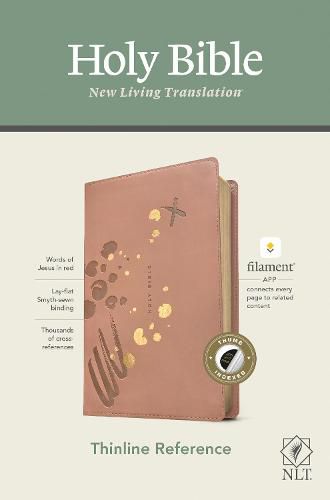 Cover image for NLT Thinline Reference Bible, Filament Enabled Edition (Red