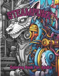 Cover image for SteamPunk Coloring Book