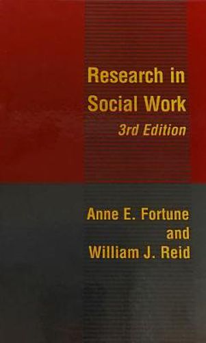 Cover image for Research in Social Work