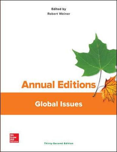 Cover image for Annual Editions: Global Issues, 32/e