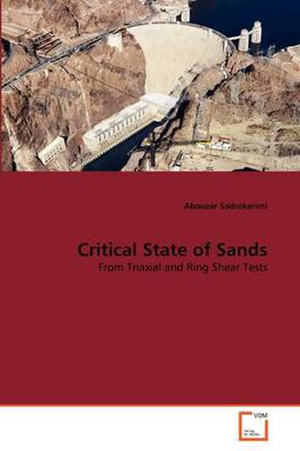 Cover image for Critical State of Sands