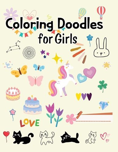 Cover image for Coloring Doodles for Girls
