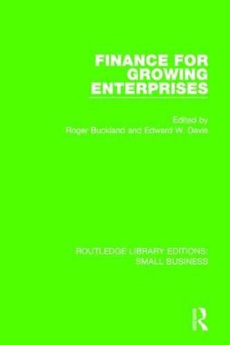 Cover image for Finance for Growing Enterprises