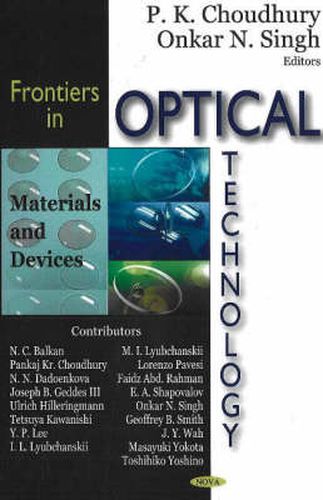 Cover image for Frontiers in Optical Technology