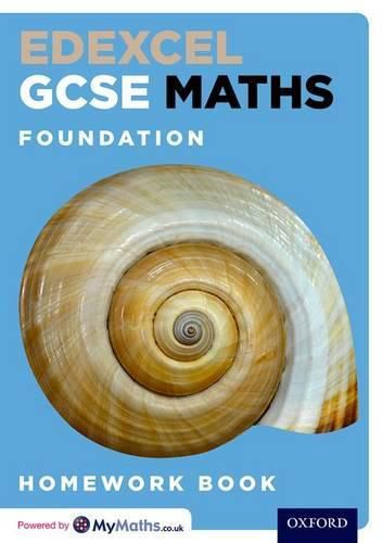 Cover image for Edexcel GCSE Maths Foundation Homework Book