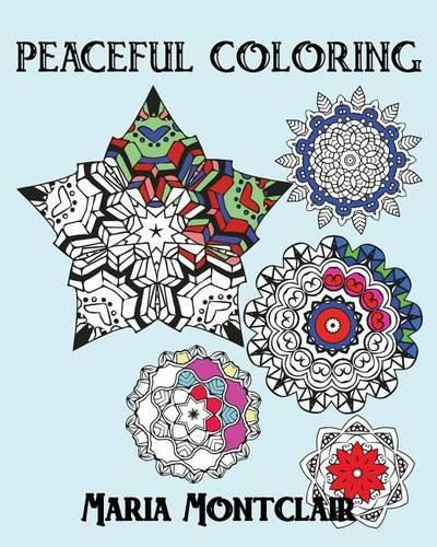 Cover image for Peaceful Coloring