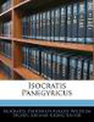 Isocratis Panegyricus