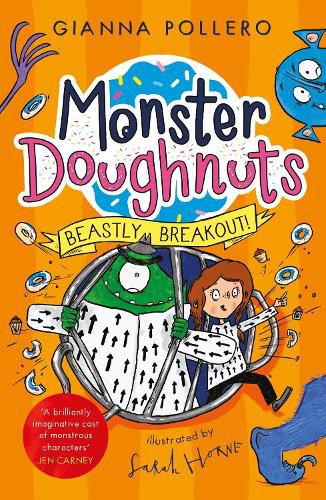 Cover image for Beastly Breakout! (Monster Doughnuts 3)