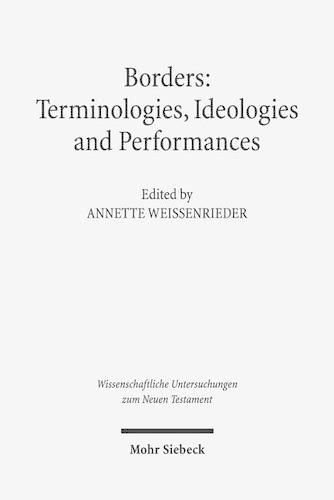 Cover image for Borders: Terminologies, Ideologies, and Performances