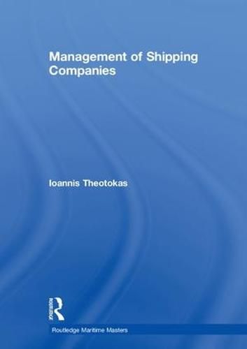 Cover image for Management of Shipping Companies