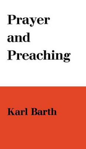 Cover image for Prayer and Preaching