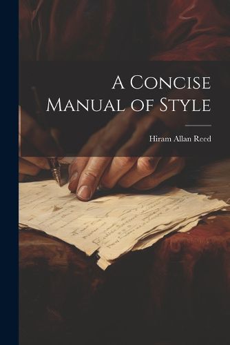 Cover image for A Concise Manual of Style