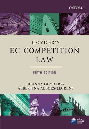 Cover image for Goyder's EC Competition Law