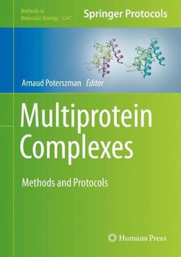 Cover image for Multiprotein Complexes: Methods and Protocols