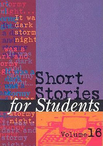 Cover image for Short Stories for Students