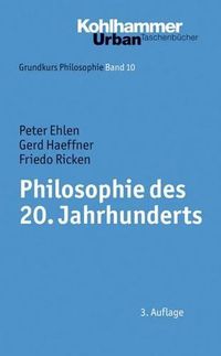 Cover image for Philosophie Des 20. Jahrhunderts