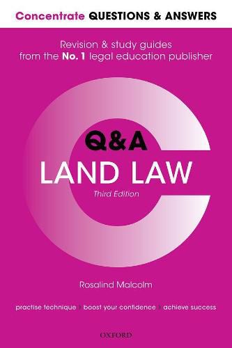 Cover image for Concentrate Questions and Answers Land Law: Law Q&A Revision and Study Guide