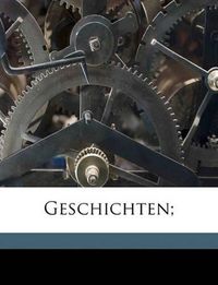 Cover image for Geschichten;