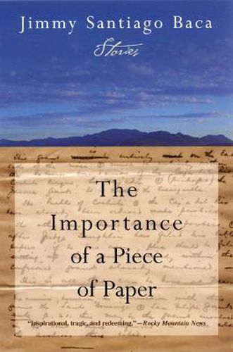 Cover image for The Importance of a Piece of Paper: Stories